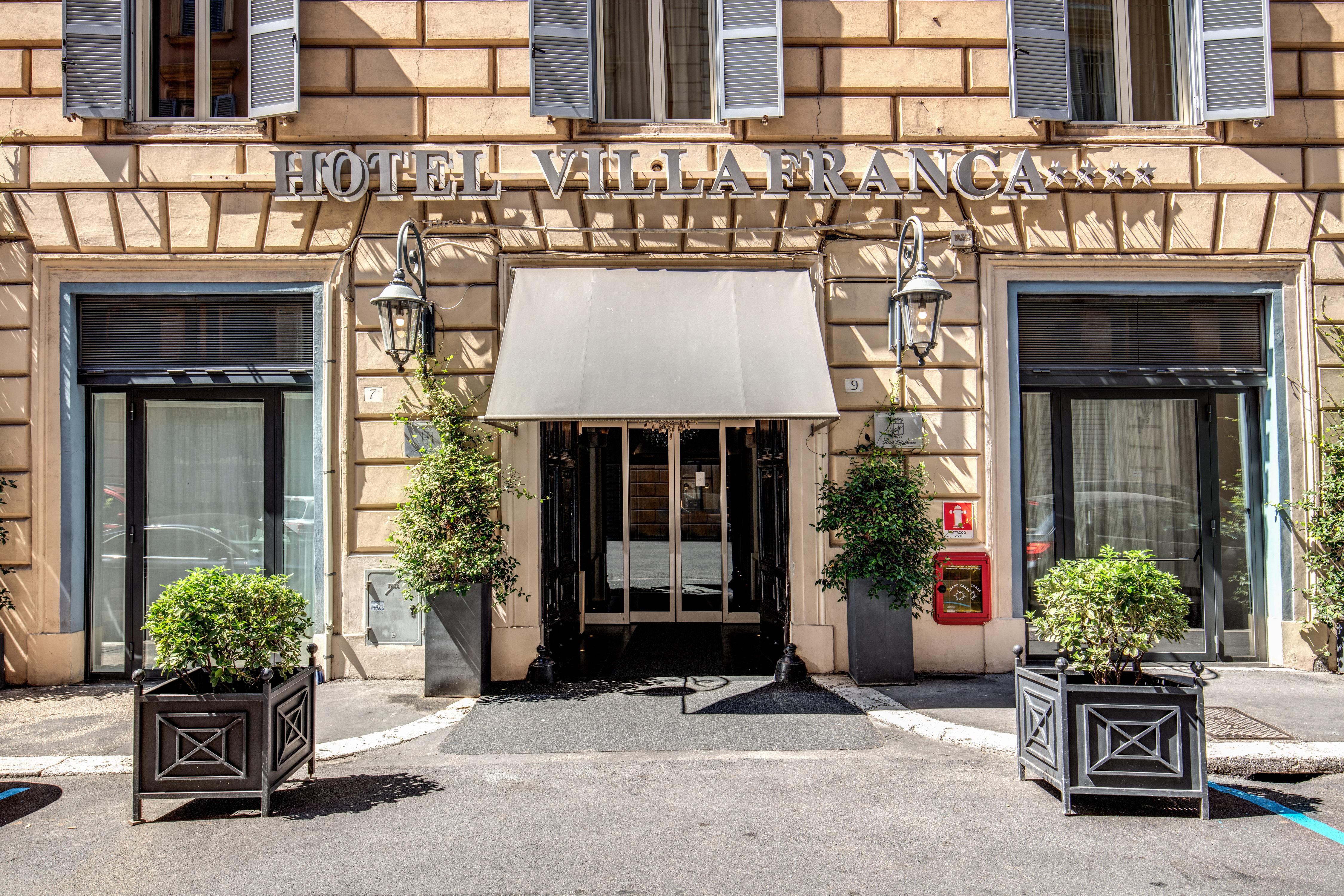 Hotel Villafranca Roma Eksteriør bilde