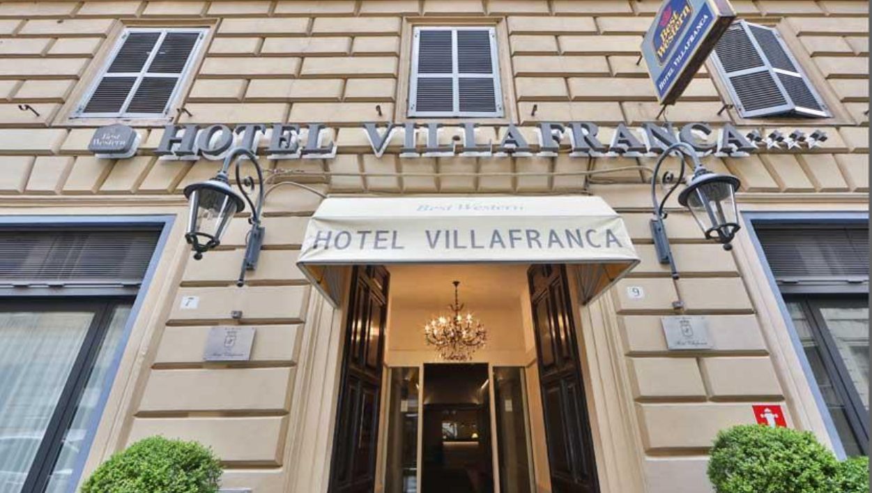 Hotel Villafranca Roma Eksteriør bilde